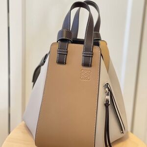 Loewe hammock tricolor dark taupe